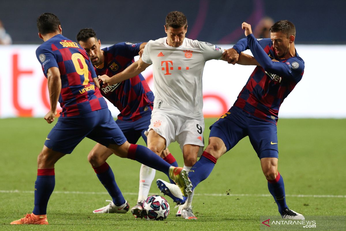 Striker Bayern Lewandowski pemain terbaik Jerman tahun ini