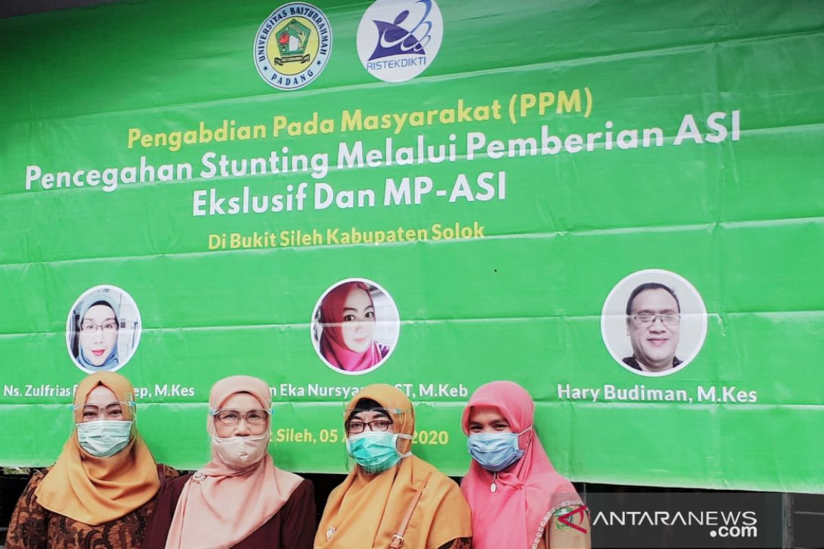 Pencegahan Stunting Melalui Pemberian ASI Ekslusif Dan MP- ASI Di Bukit Sileh Kabupaten Solok