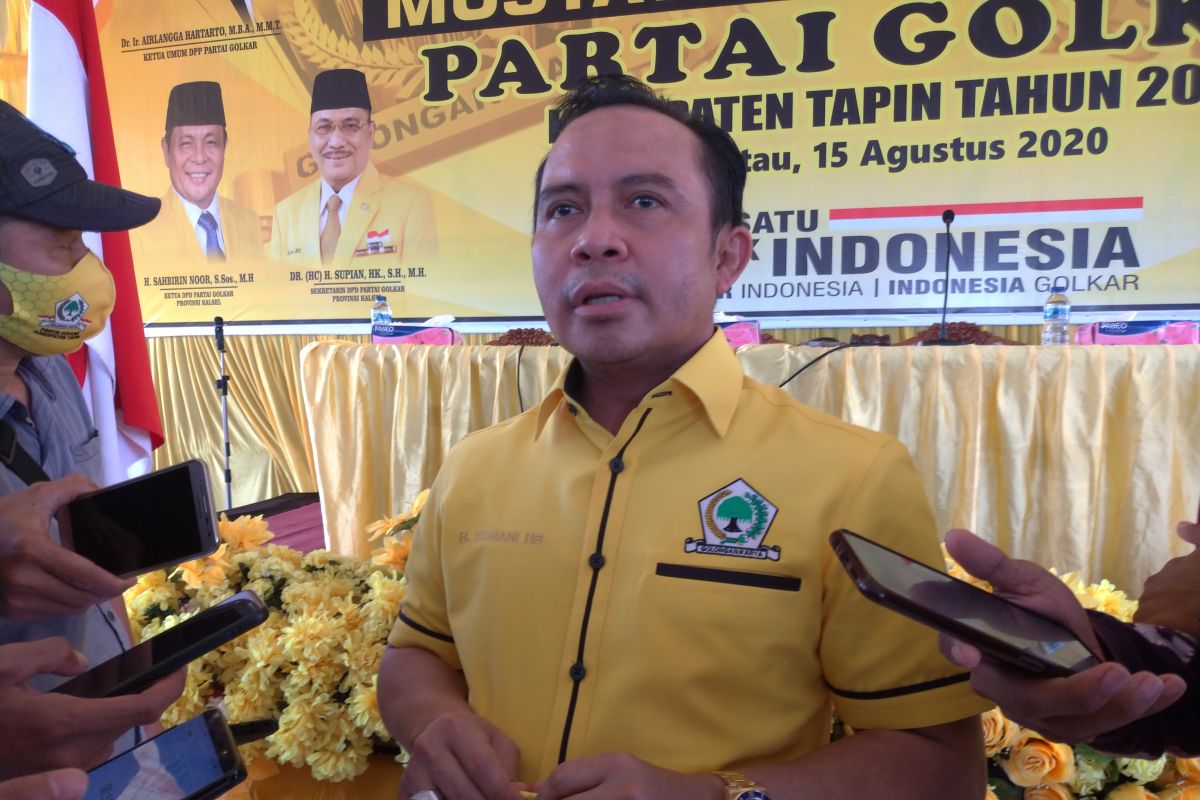 Partai Golkar Tapin yakin raih 80 persen suara pada Pilgub 2020