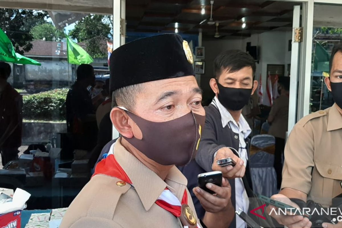 Bupati Bangka, Mulkan ajak pramuka bantu pencegahan COVID-19