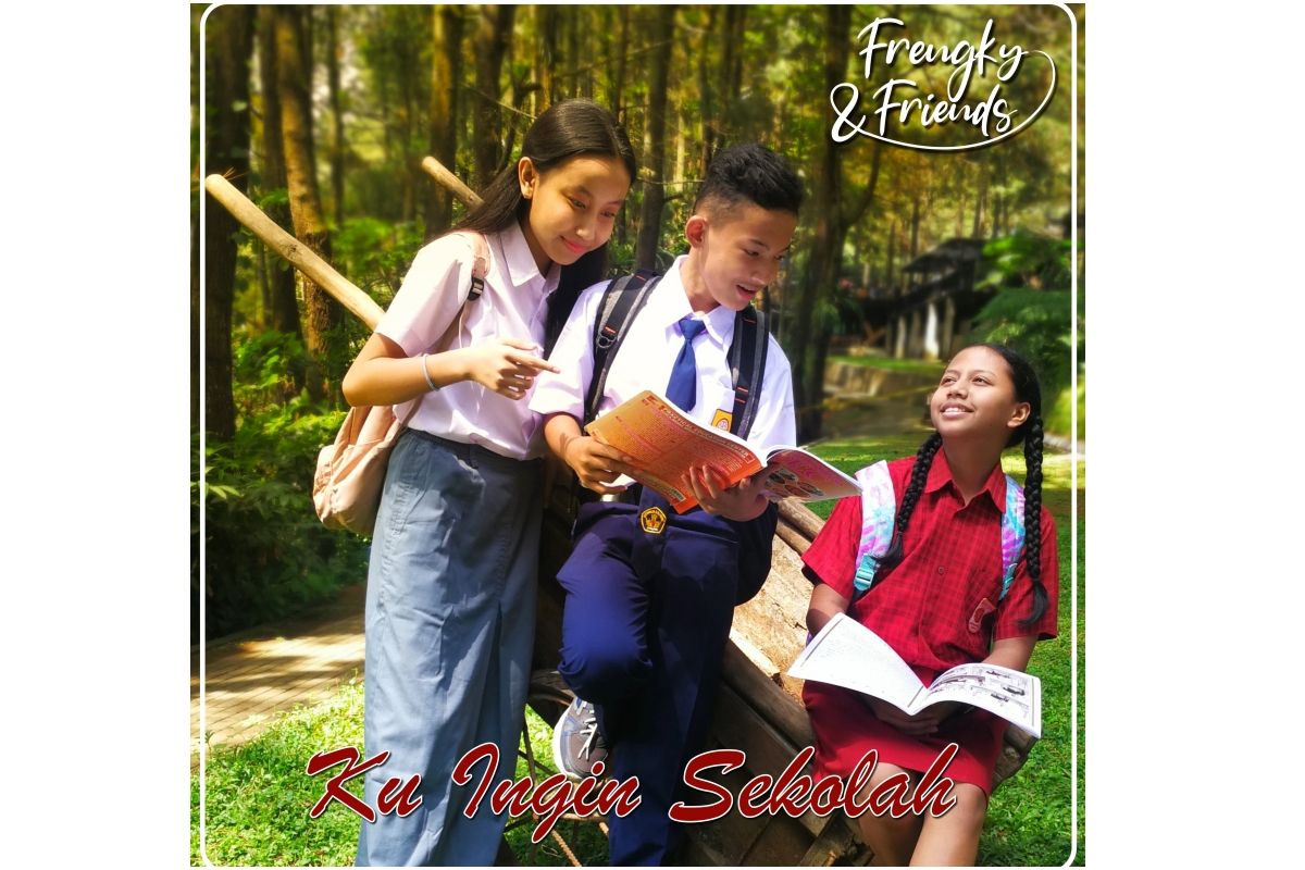 "Ku Ingin Sekolah", lagu penuh kerinduan dari Frengky Zega