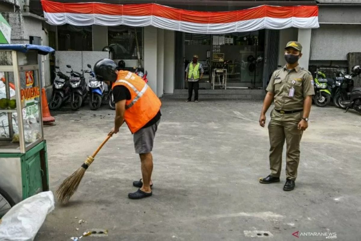 Penggunaan masker tidak benar ditindak di DKI