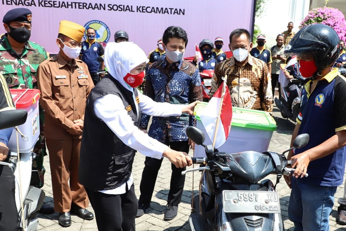 Pemprov Jatim kirim bingkisan kepada perintis kemerdekaan