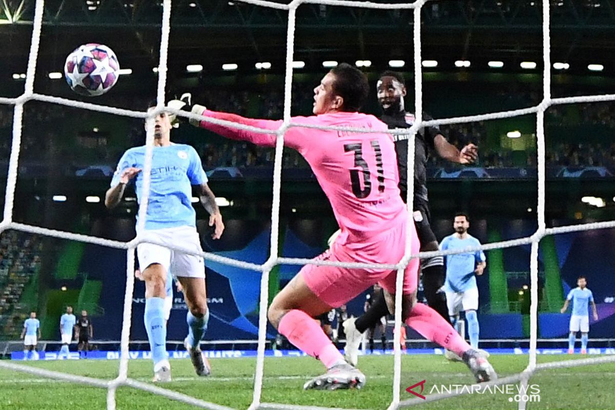 Olympique Lyon mengubur mimpi Manchester City untuk menjuarai Liga Champions