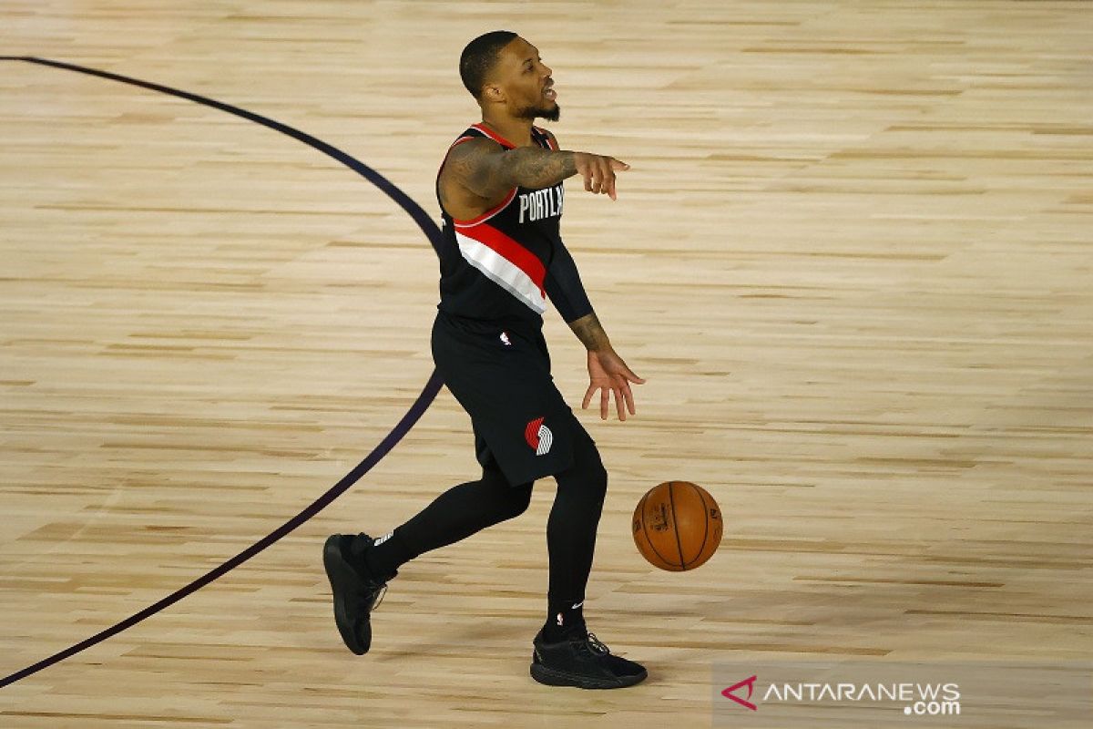 Lillard rilis EP usai jadi MVP gelembung dan antar Blazers ke playoff