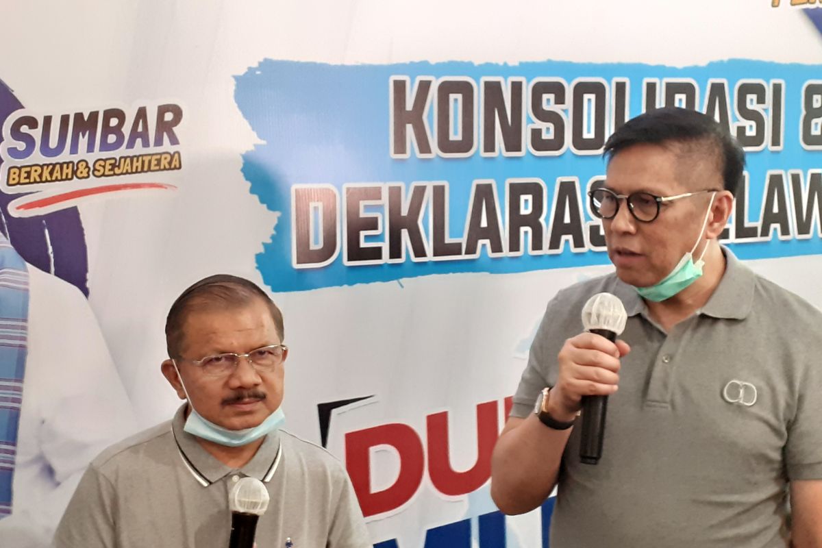 Ditanyai kapan deklarasi ? ini jawaban Mulyadi-Ali Mukhni