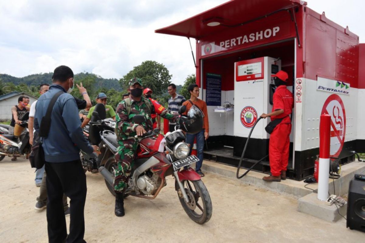 Pertamina kembali resmikan satu Pertashop di Kabupaten Mempawah