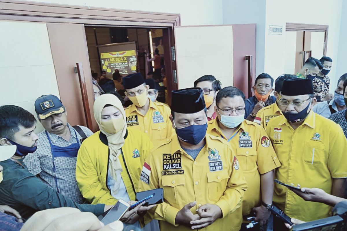 Yuni terpilih Ketua Golkar Banjarmasin periode 2020-2025