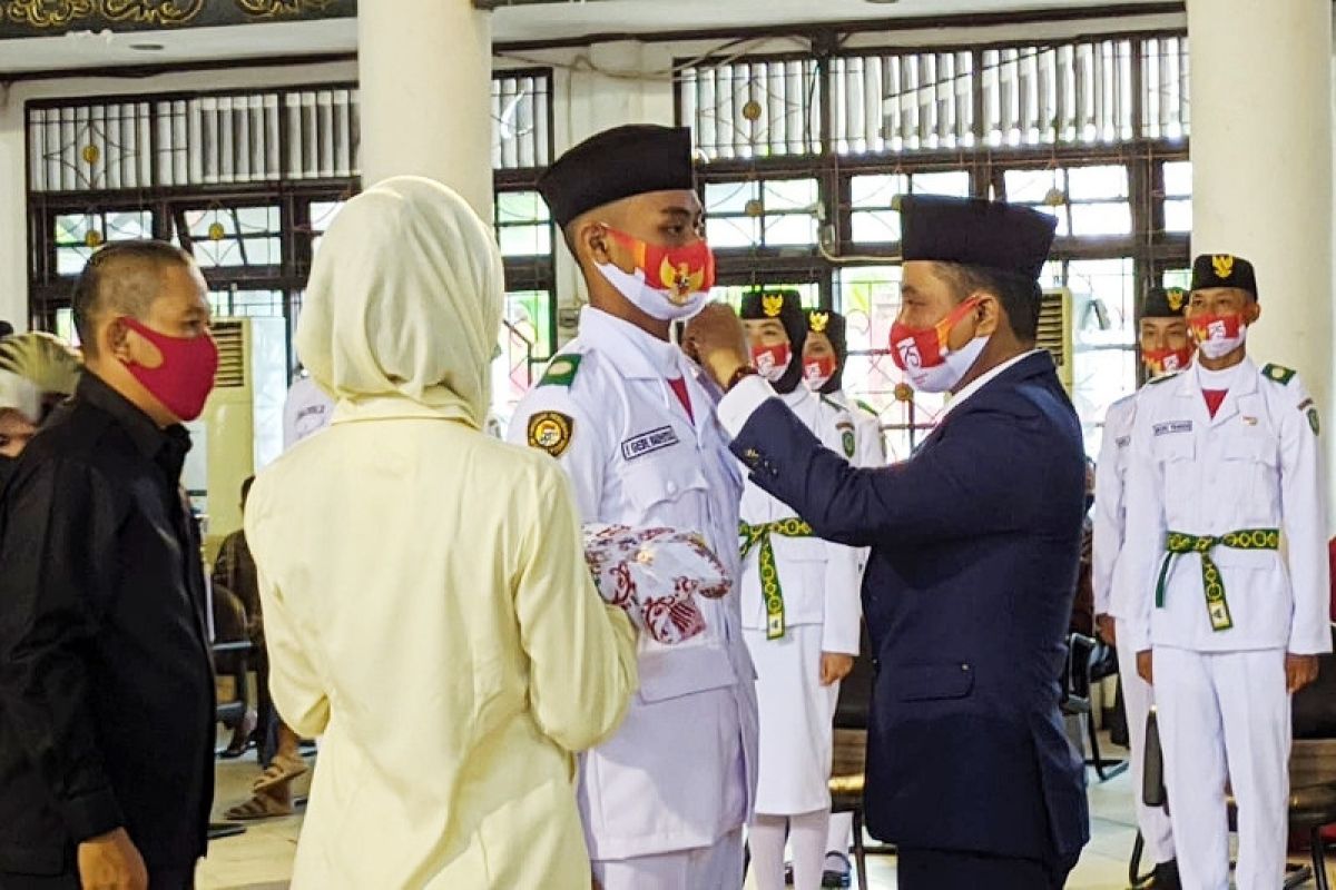 Latihan hanya tiga hari, Paskibraka Kotim diharapkan sukses