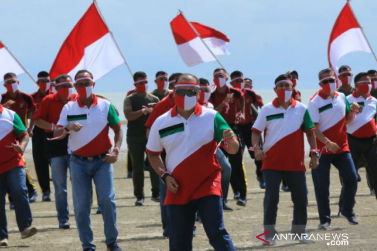 Pantai Pasir Padi dijadikan lokasi latihan gabungan senam bedincak