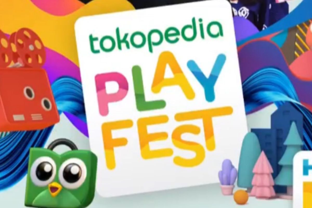 Berbagi inspirasi melalui Tokopedia  Play Fest