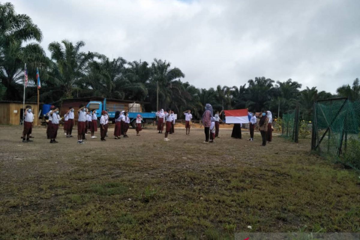 Sekolah anak TKI di Sabah peringati HUT RI