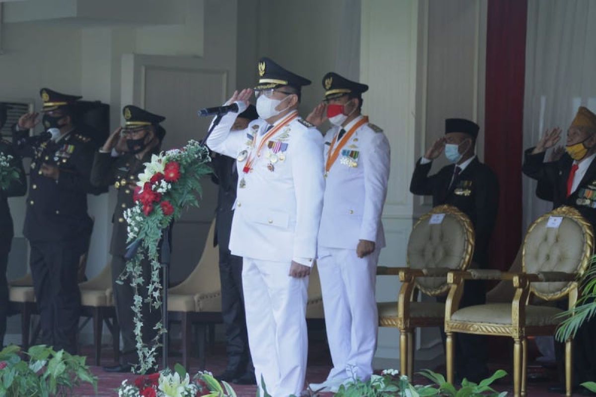 Bupati Musi Banyuasin pimpin upacara peringatan HUT RI