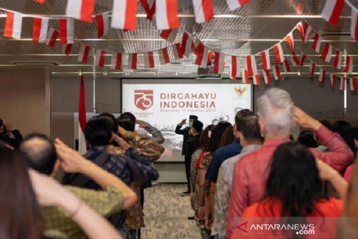 Peserta upacara HUT RI di Shanghai wajib sertakan barkode kesehatan