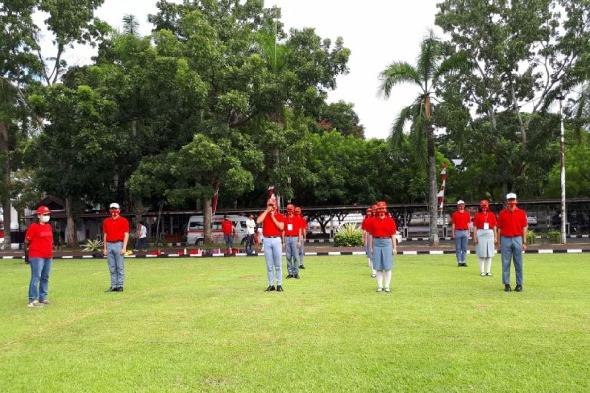 Ini nama paskibraka yang bertugas di lapangan kantor gubernur Sulut