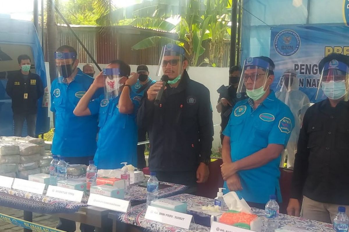 BNN sebut Sumut dan Aceh sangat parah dalam peredaran narkoba