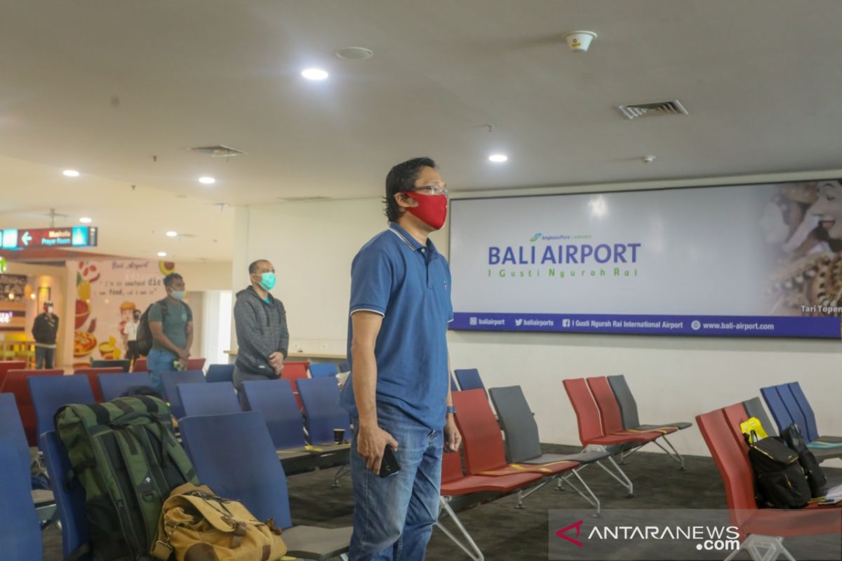 HUT ke-75 RI, Bandara Ngurah Rai Bali kumandangkan lagu kebangsaan di terminal domestik