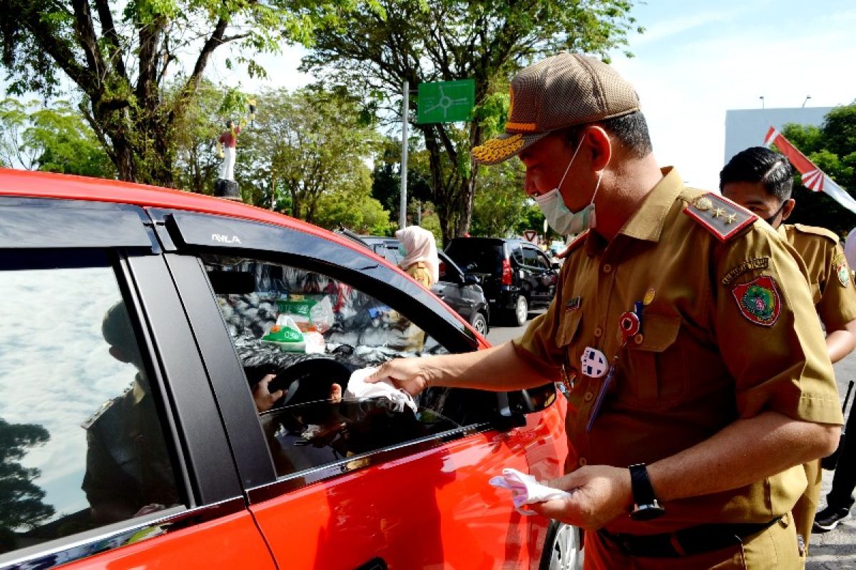 Kampanye gerakan pakai masker di Kalteng sasar sejumlah lokasi strategis