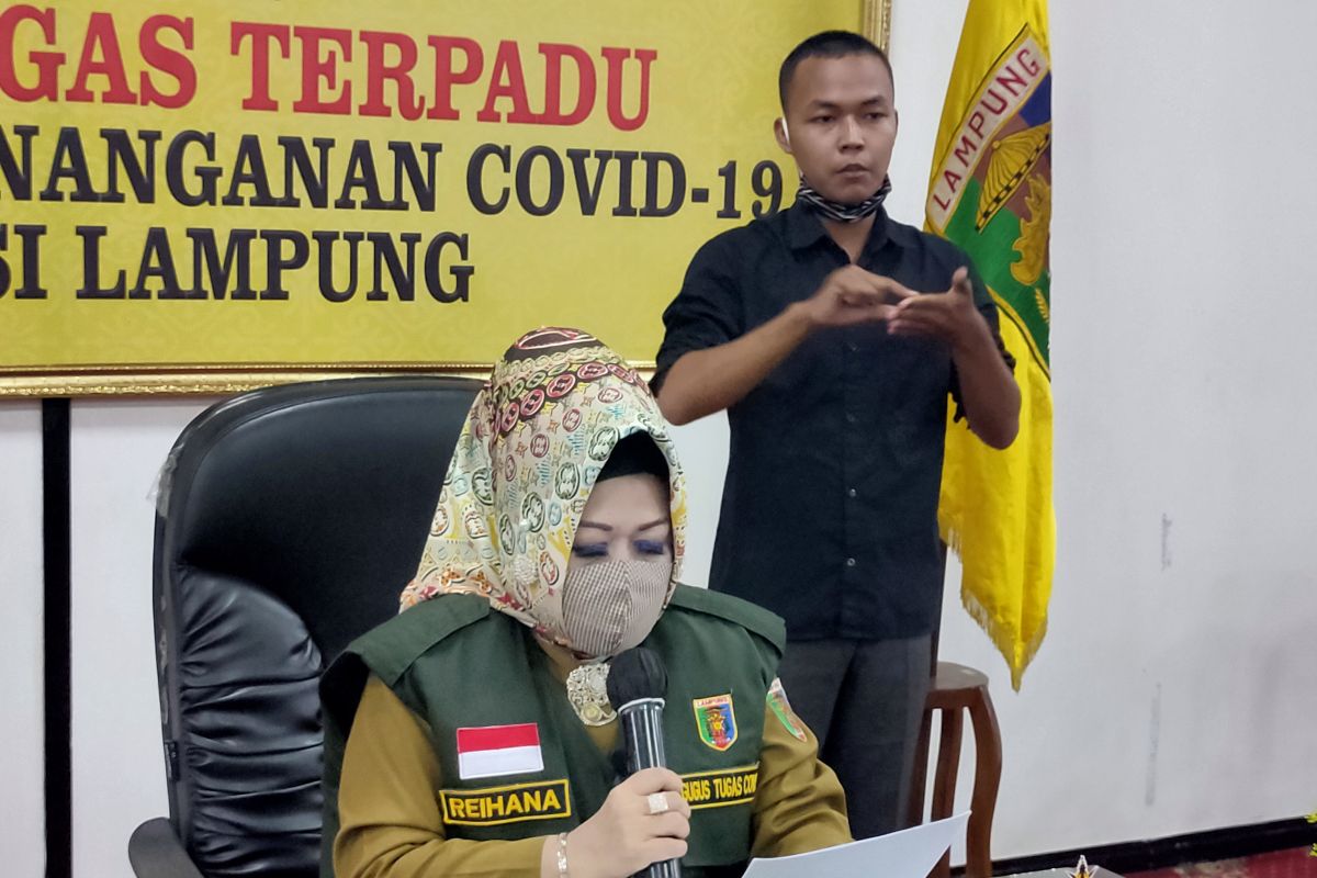 Dinkes Lampung mencatat tidak ada penambahan kasus COVID-19