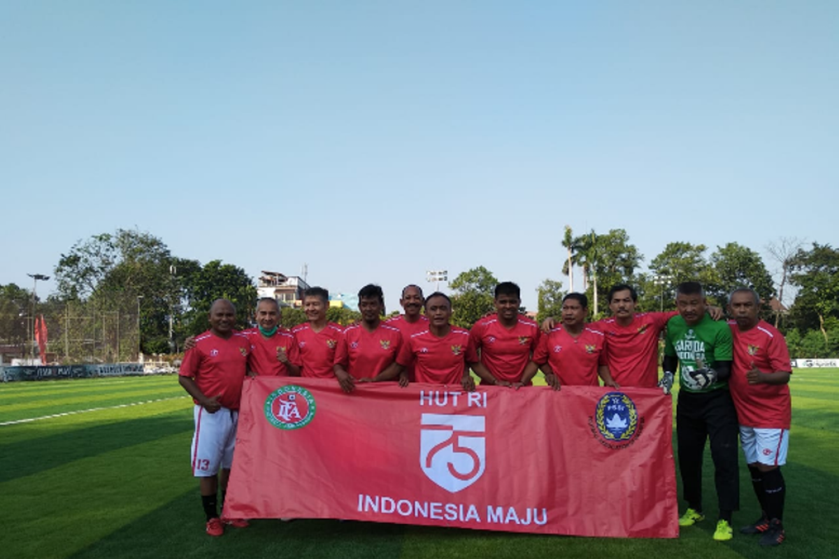 Legenda Sepak bola Indonesia kembali ke lapangan hijau