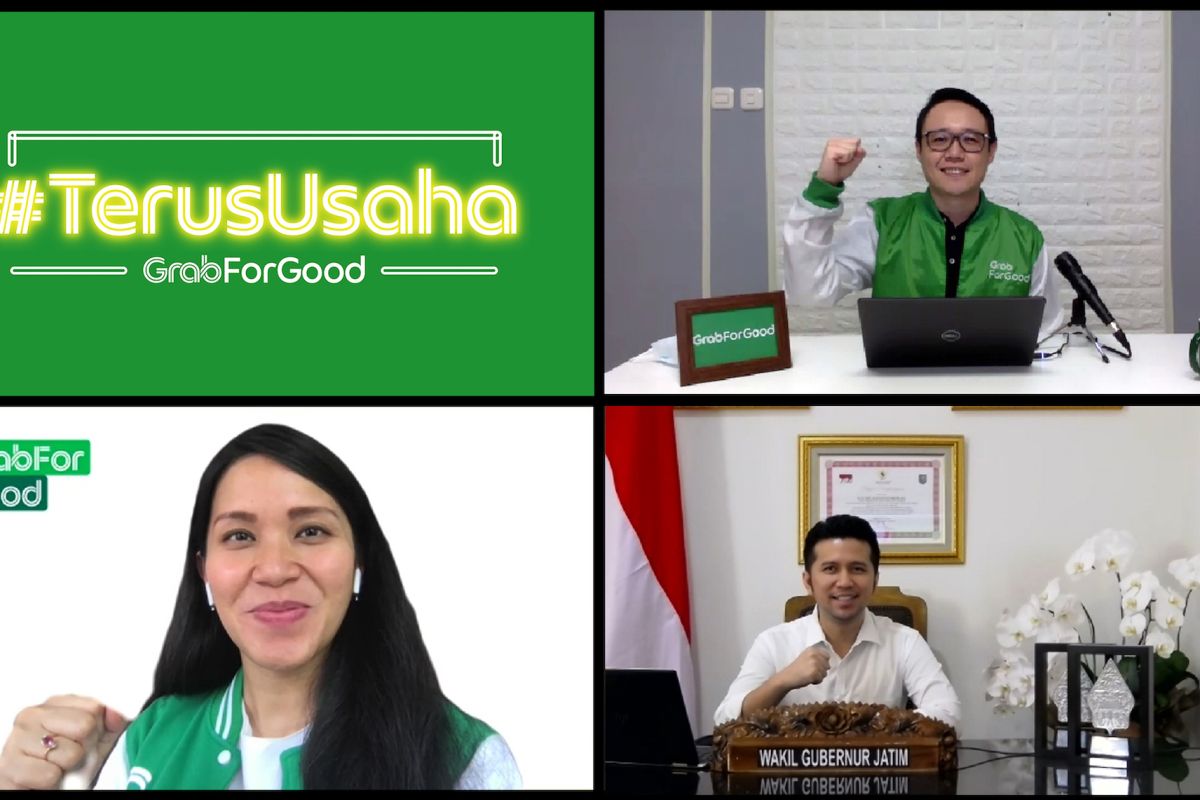 Grab luncurkan program #TerusUsaha di Jawa Timur