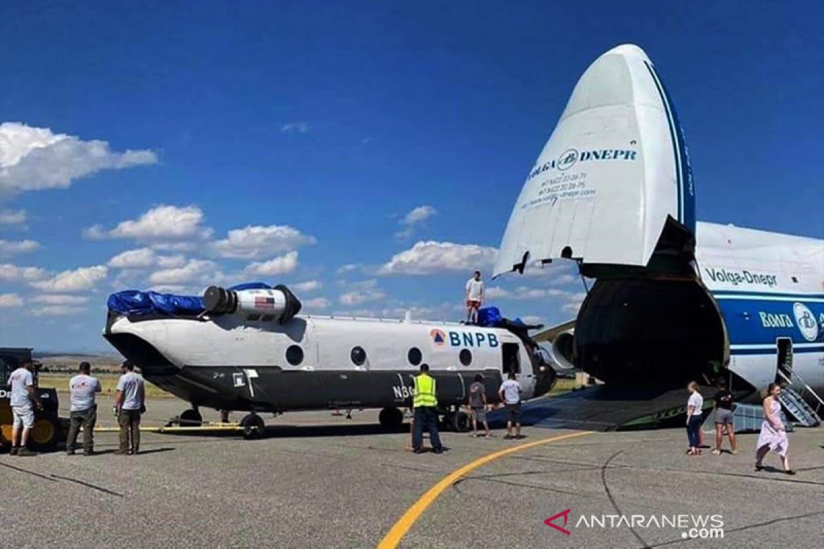 BNPB datangkan dua helikopter bantu penanganan bencana di Tanah Air