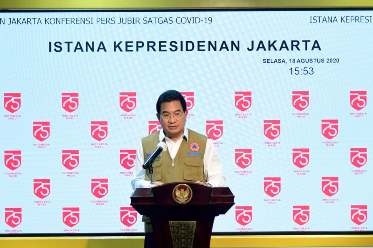 Jubir Satgas Wiku Adisasmito jelaskan soal istilah penanganan COVID-19