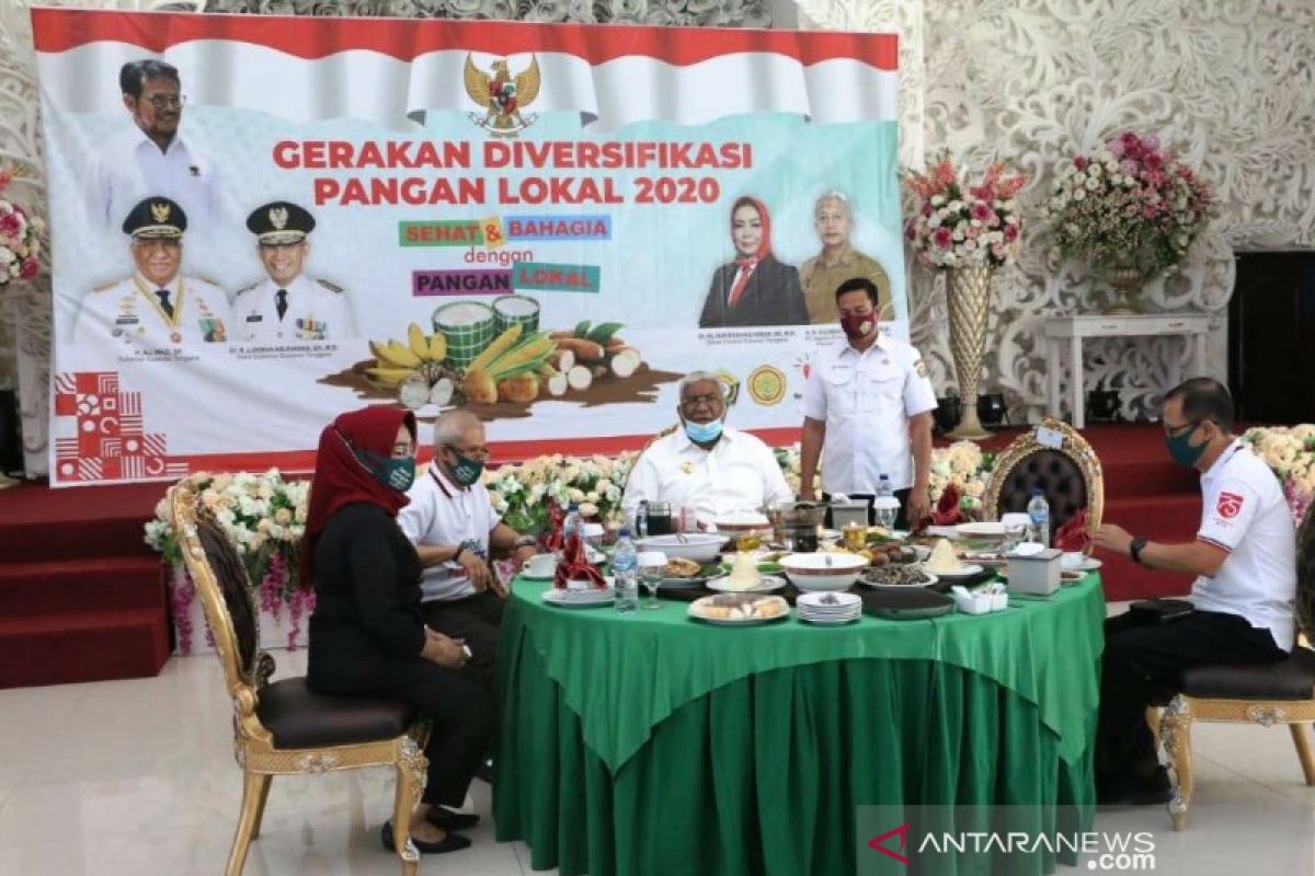 Gubernur Sultra dorong gerakan konsumsi pangan lokal