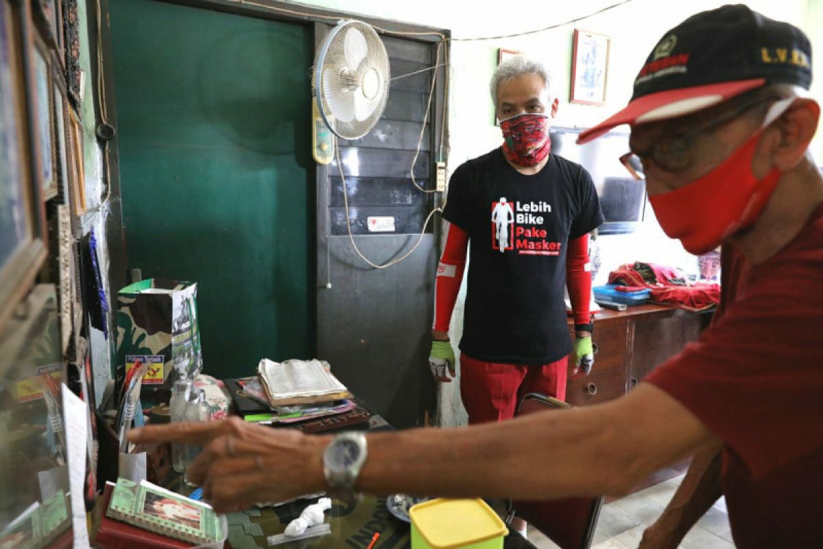 Ganjar ajak masyarakat peduli dan bantu kehidupan veteran