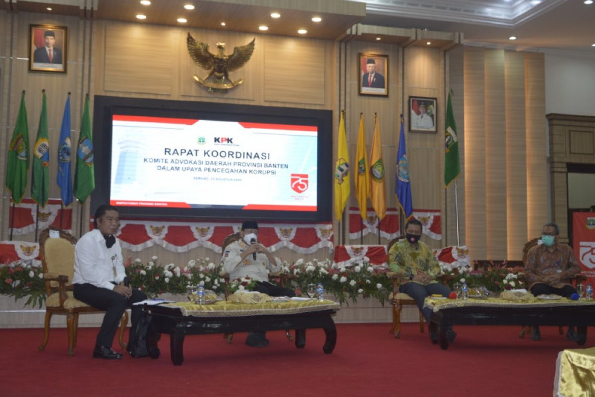 Gubernur Banten tegas nyatakan aparatnya jangan korupsi