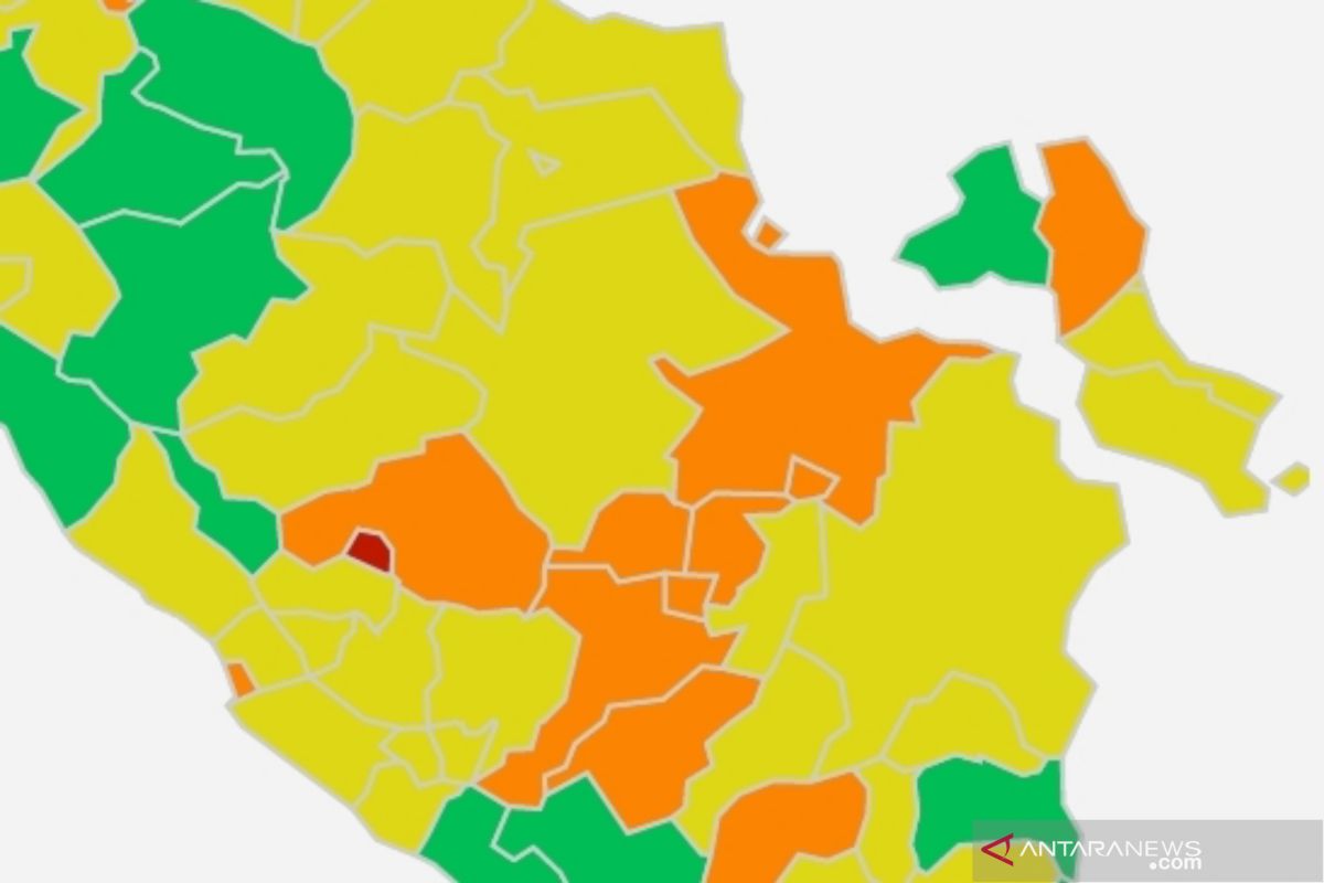 Lubuklinggau jadi zona merah COVID-19 Sumsel
