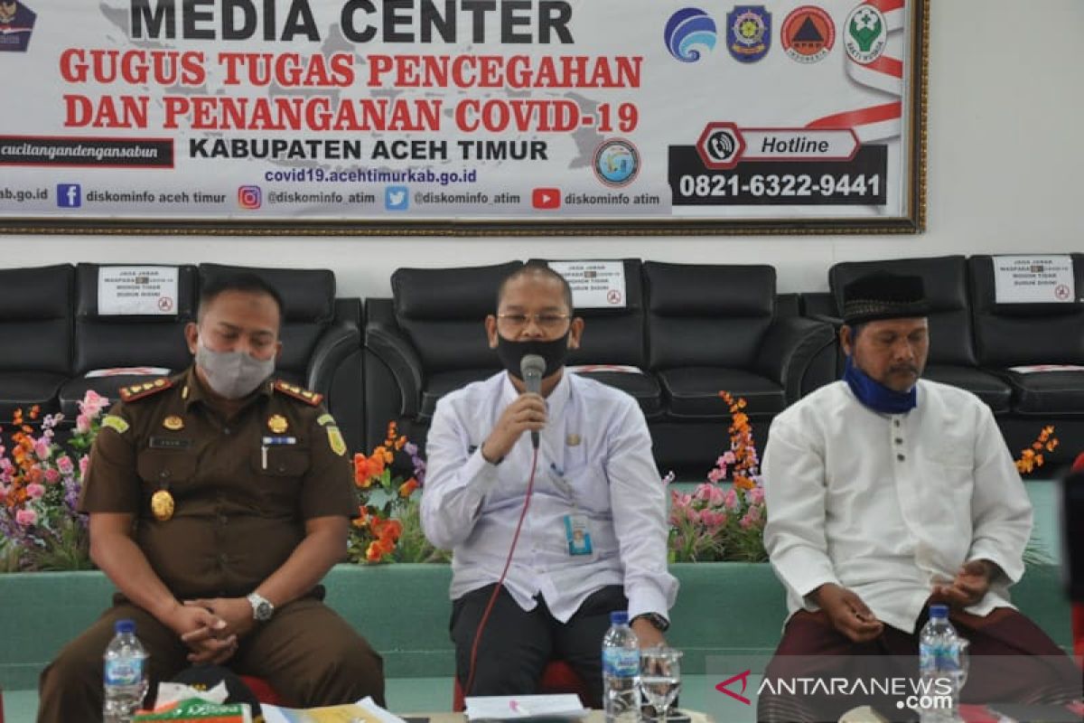 Kasus COVID-19 di Aceh Timur capai 98 orang