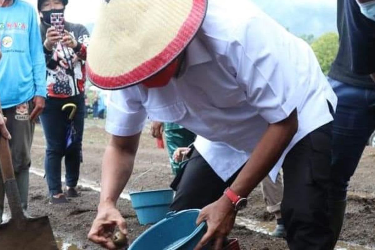 Gubernur Sulut ajak masyarakat berkebun jaga ketahanan pangan saat pandemi