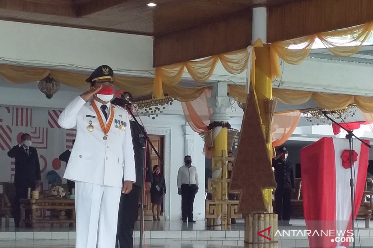 Perayaan HUT ke-75 kemerdekaan RI di Kabupaten Kepulauan Sangihe