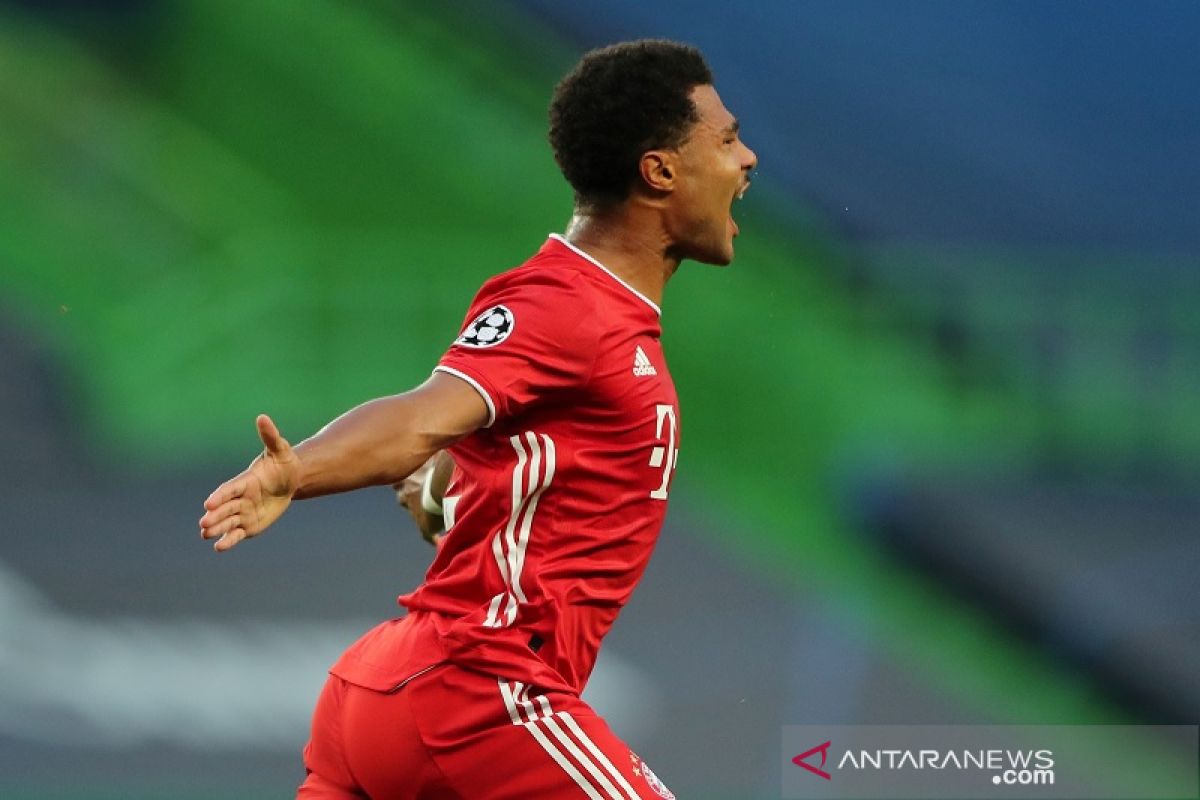 Serge Gnabry positif COVID-19, jadi absen saat Bayern jamu Atletico