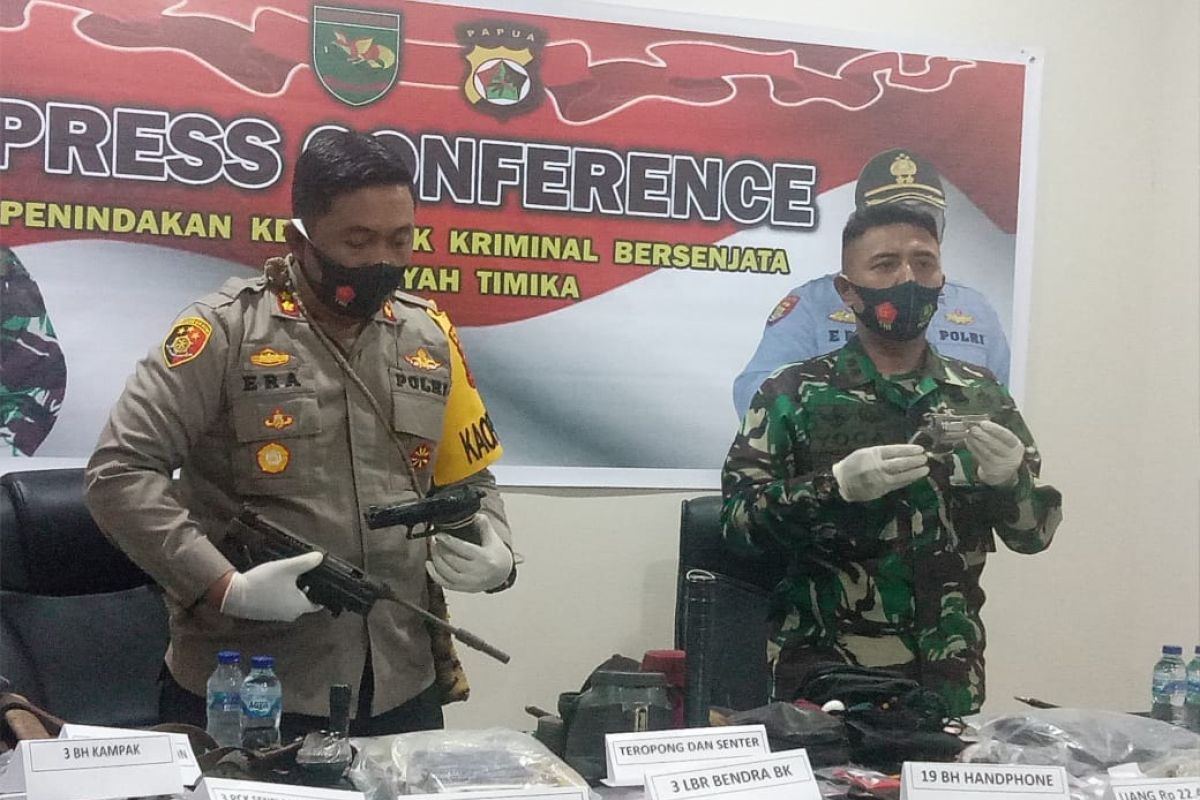 Kapolres Mimika: KKB Kali Kopi miliki lebih dari 10 pucuk senpi