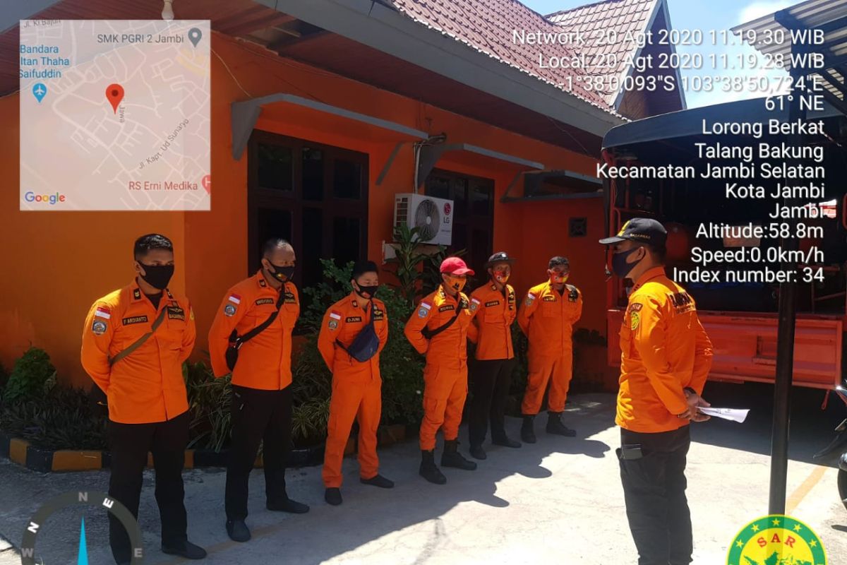 Basarnas Jambi cari pelajar SD yang melompat ke Sungai Batanghari