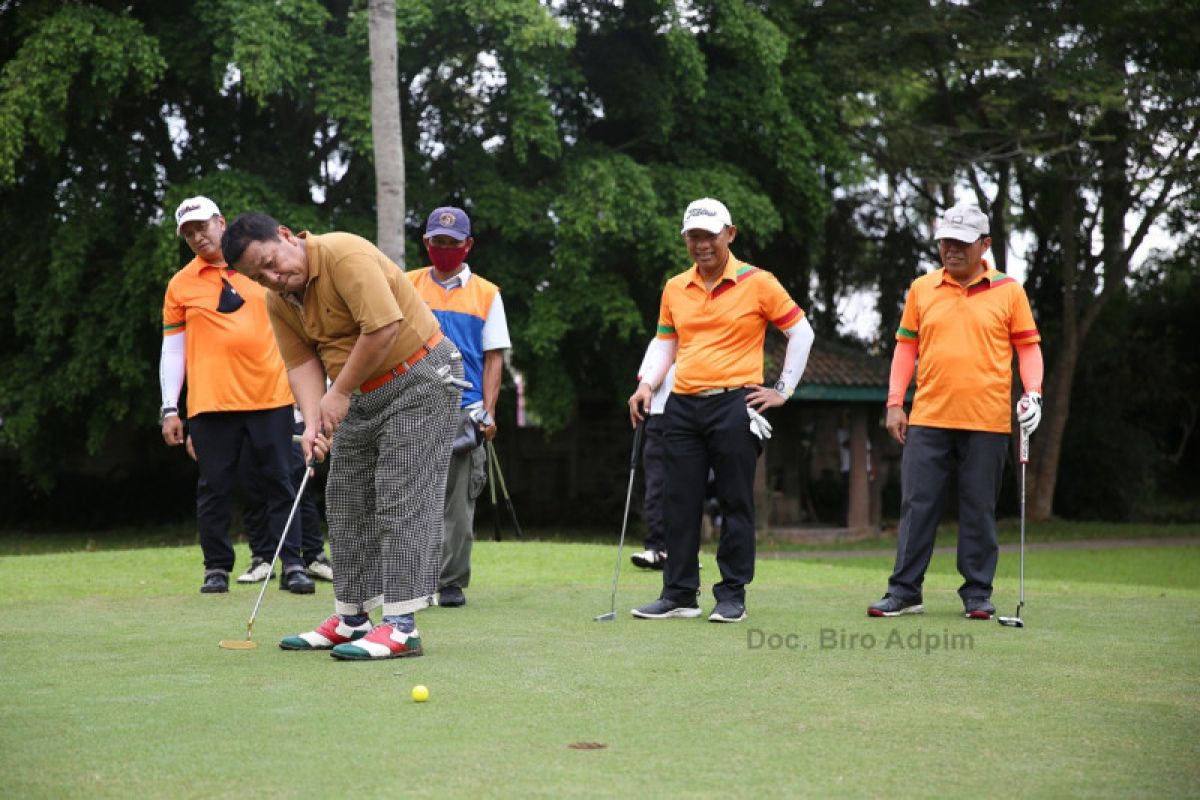 Gubernur Arinal apresiasi golf gathering BRI dan TNI/Polri