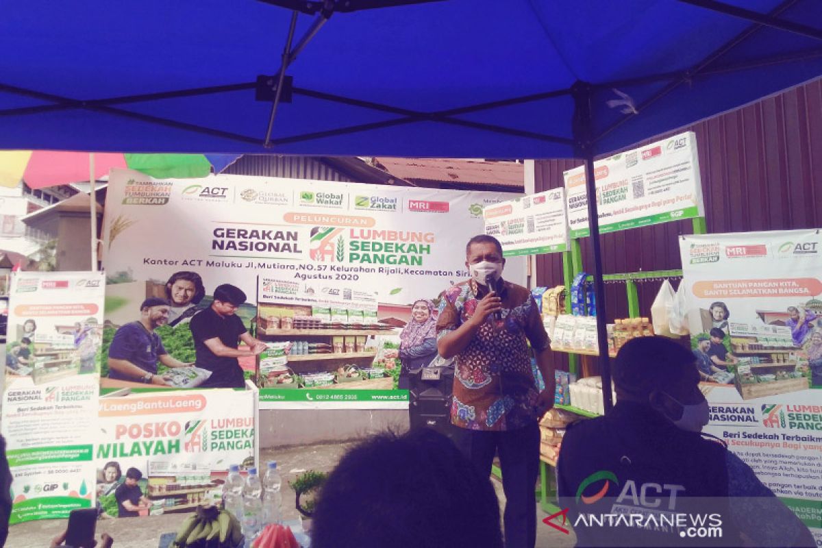 Dinas Ketahanan Pangan apresiasi peluncuran Lumbung Sedekah Pangan ACT