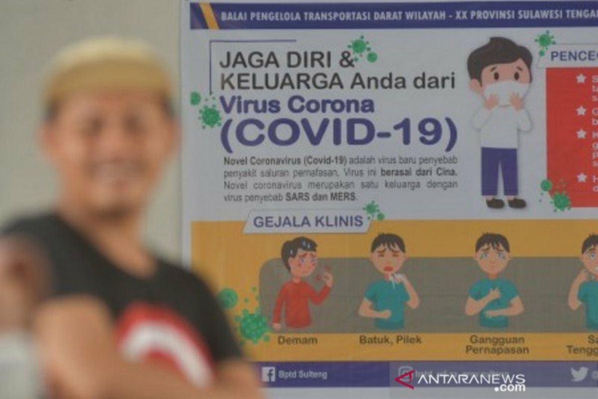 Bertambah dua orang, COVID-19 telah infeksi 235 orang di Sulteng