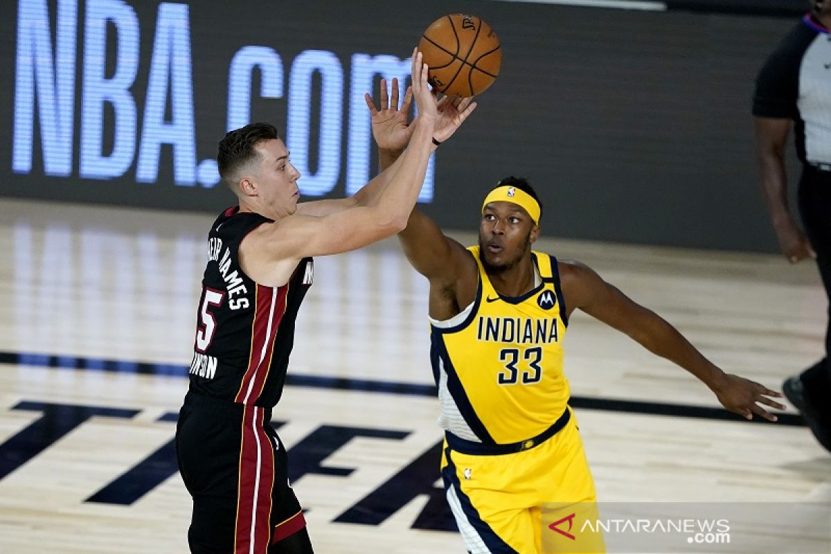 Miami  Heat gandakan keunggulan atas Pacers setelah menangi gim kedua