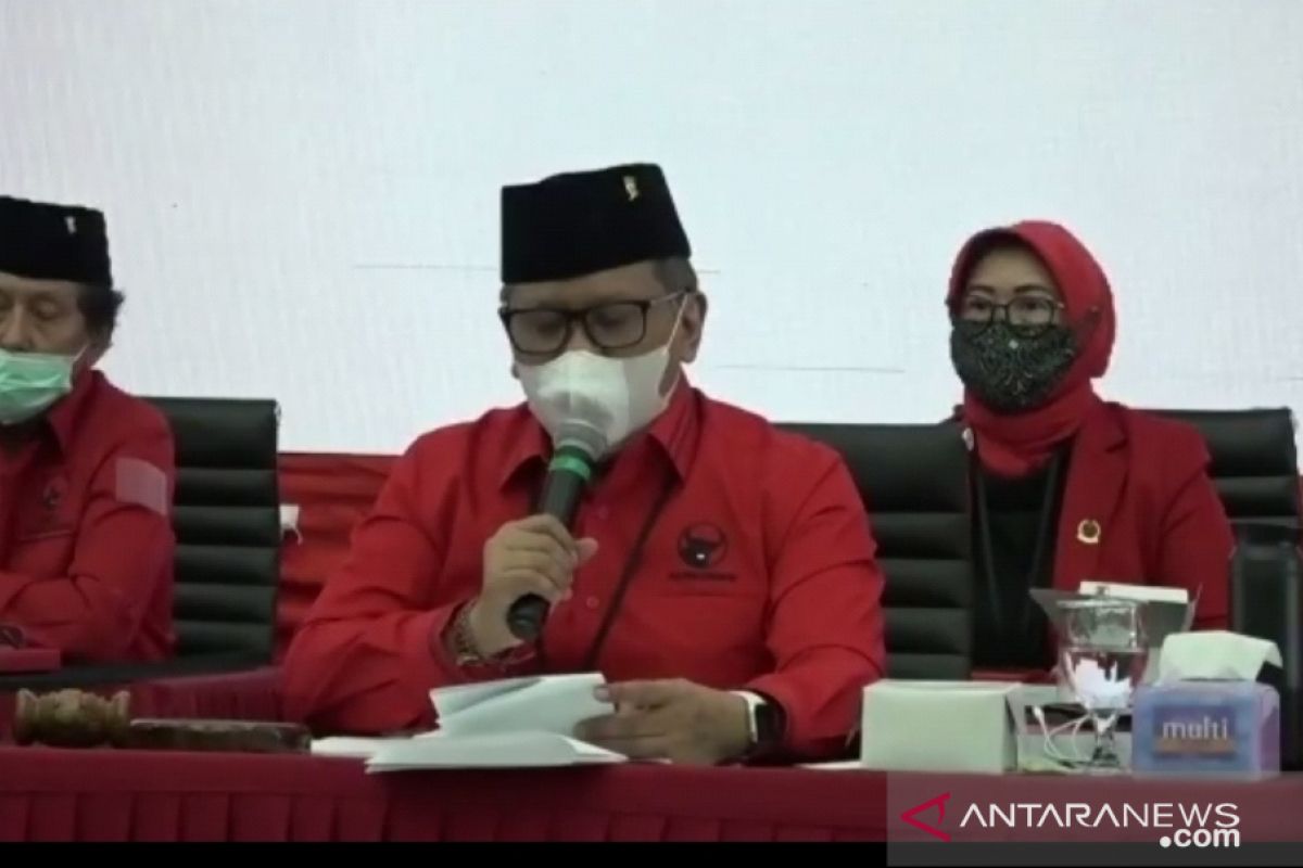 Sekjen PDIP  minta calon kepala daerah bekerja keras menangkan Pilkada