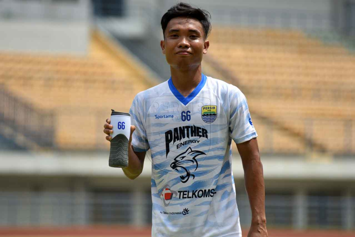 Mario Jardel, pemain muda Persib Bandung tak ingin bergantung pada regulasi U-20
