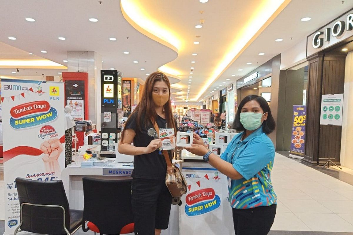 Promo Tambah Daya  Super Wow PLN hadir di mall