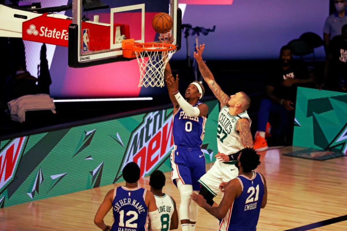 Celtics kembali tekuk 76ers, tambah keunggulan jadi 3-0