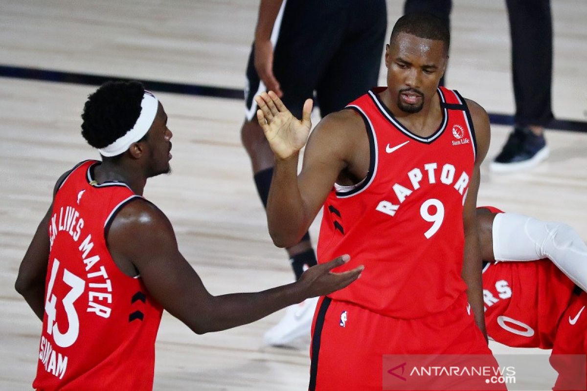 Raptors di ambang semifinal Timur setelah menang gim ketiga lawan Nets