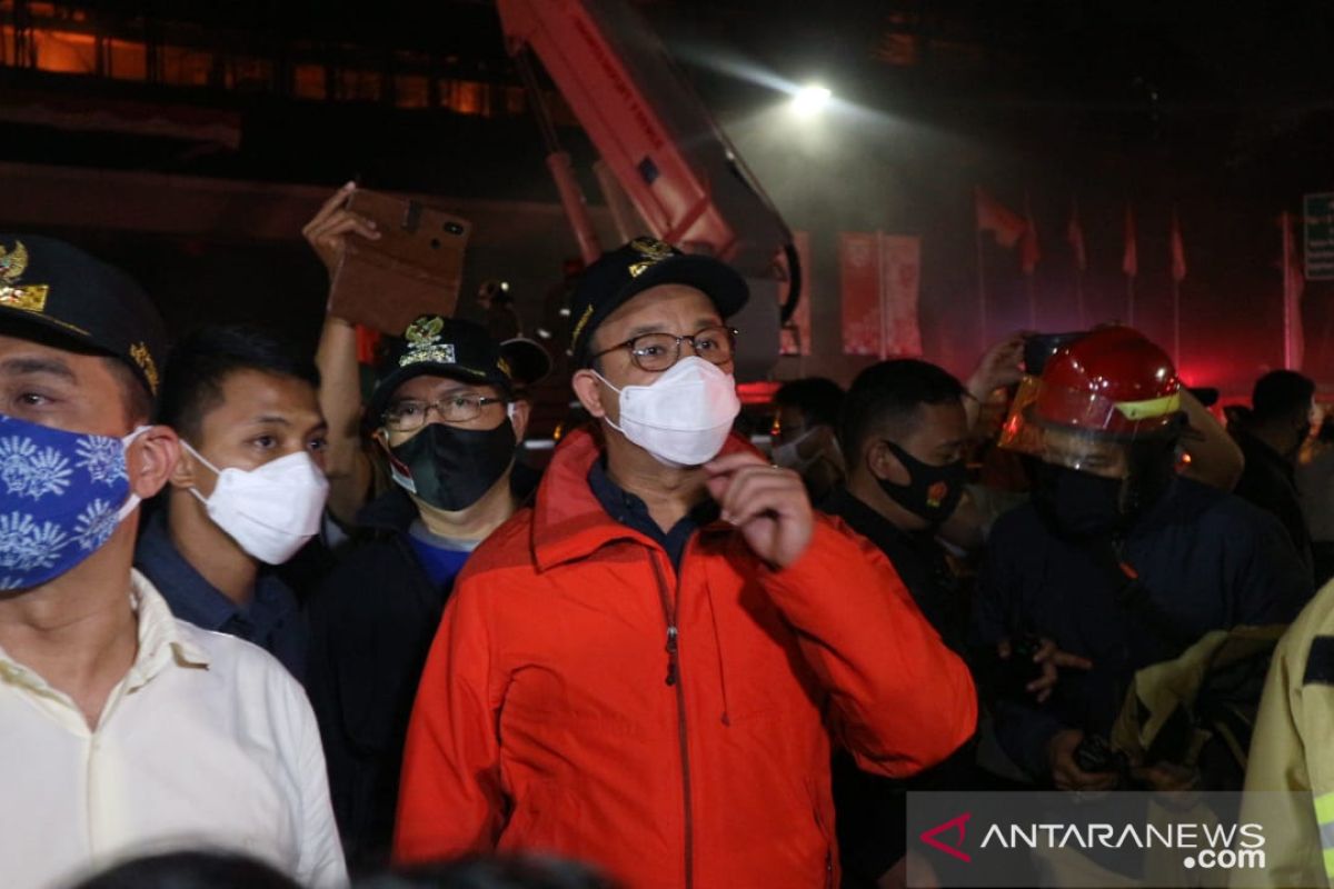 Anies serahkan penyelidikan kebakaran Kejagung kepada polisi