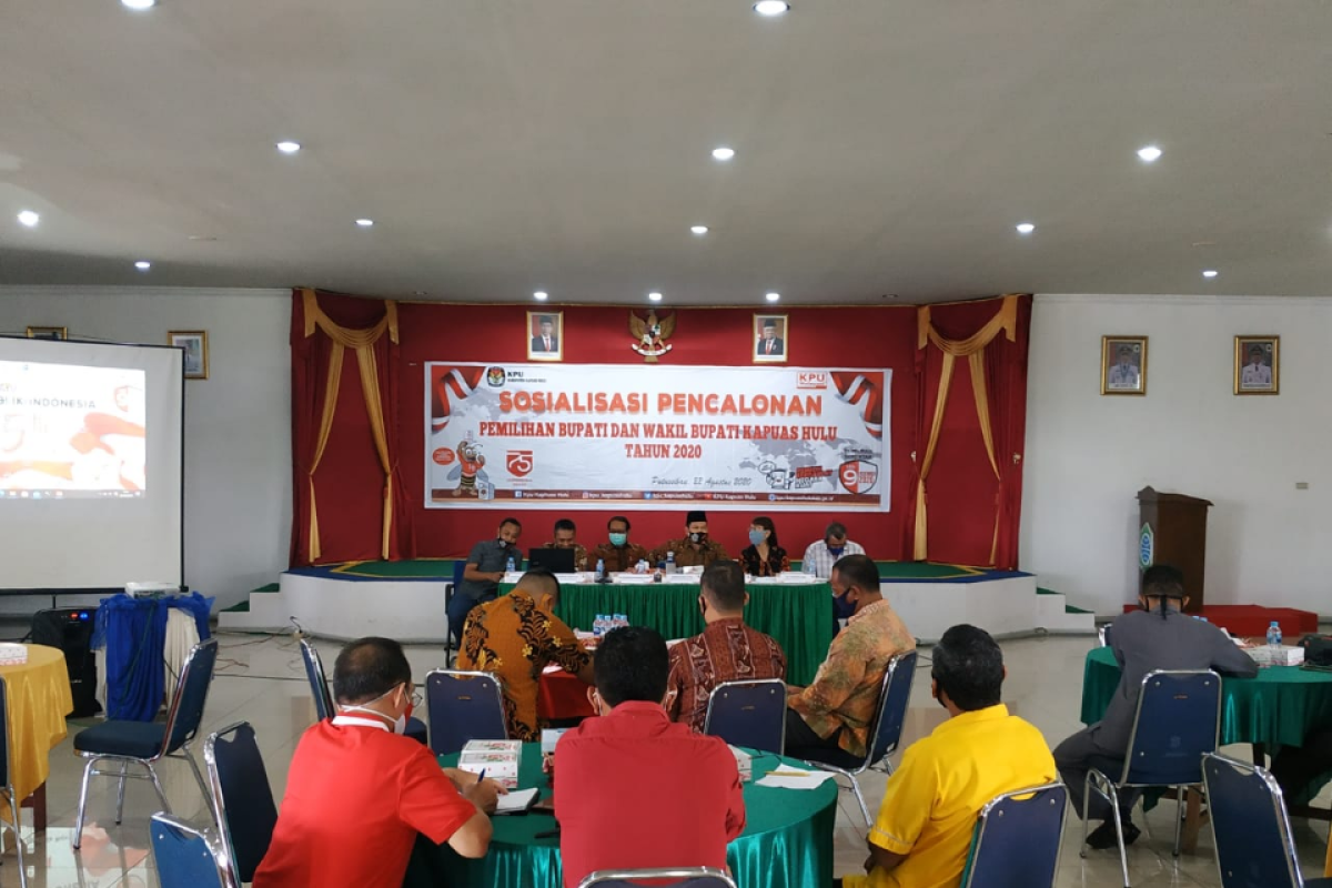 KPU Kapuas Hulu buka pendaftaran Paslon awal September mendatang