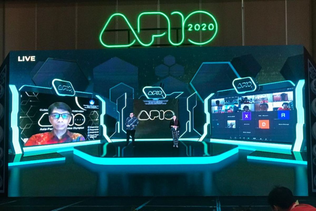 Indonesian team bags six medals at APIO 2020 held online