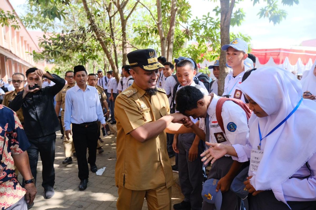 Dinas Pendidikan Sulsel monitor belajar tatap muka di sekolah